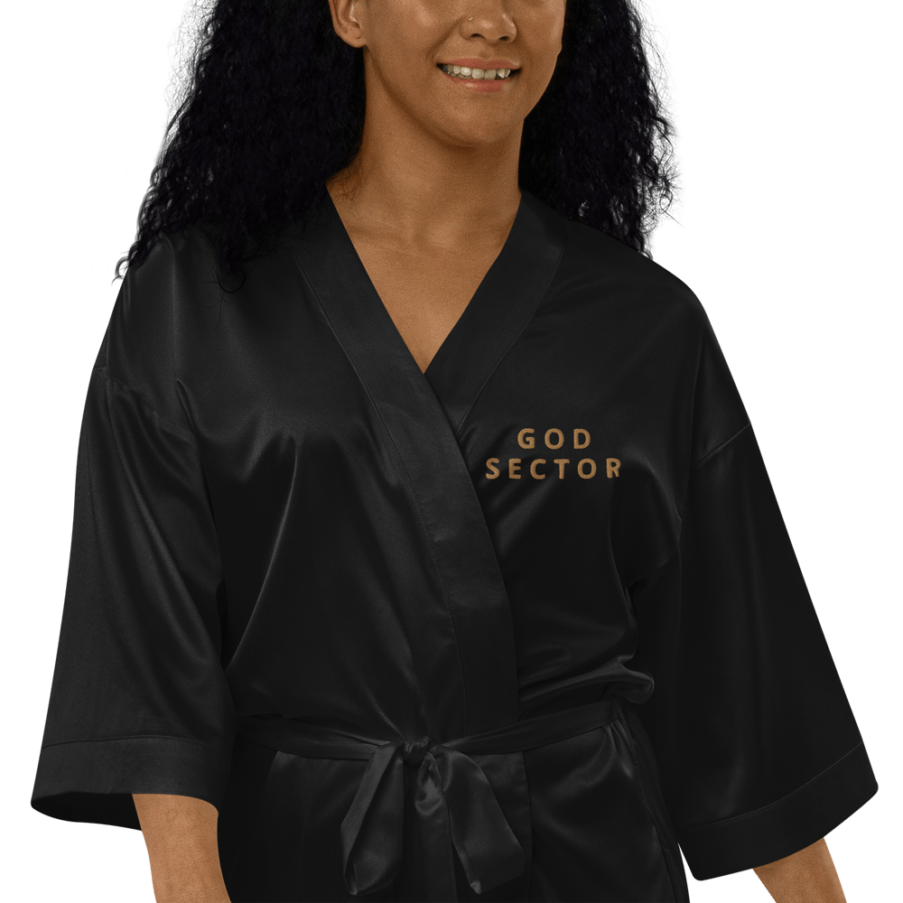 The God Sector | Women's Satin Robe 