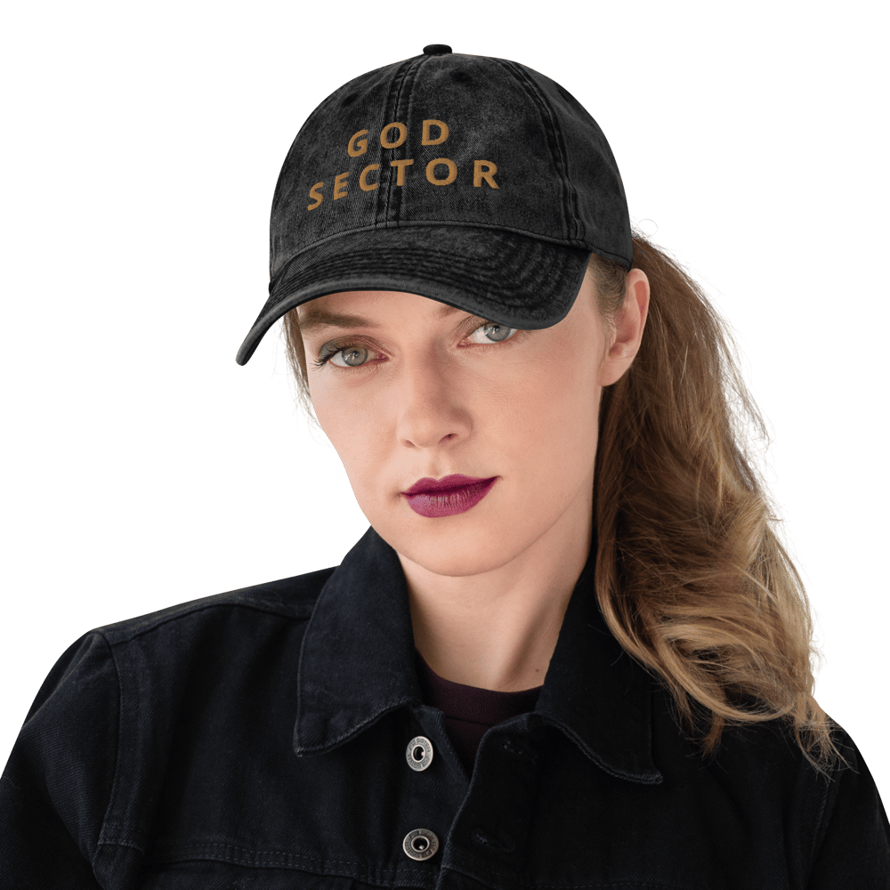 God Sector | Vintage Cotton Dad Hat