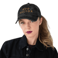 Image 3 of God Sector | Vintage Cotton Dad Hat