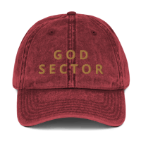Image 2 of God Sector | Vintage Cotton Dad Hat