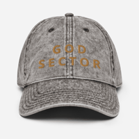Image 5 of God Sector | Vintage Cotton Dad Hat