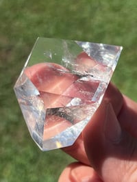 Image 11 of Faceted Clear Quartz Crystal #2493
