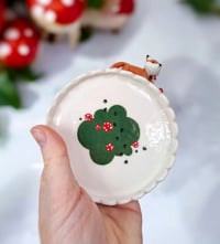 Image 4 of Porcelain fox butter dish 