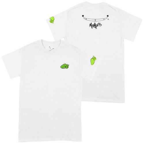 Image of "Frog Piqué" - T-Shirt [White]