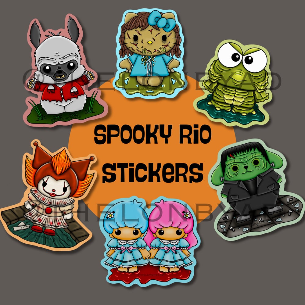 Image of Spooky Rio Stickers