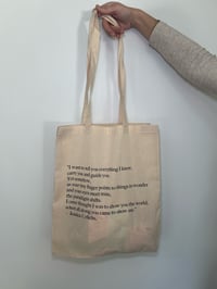 Image 2 of Poem Tote 