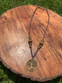 Image 2 of Tree of life beaded necklace 