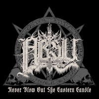 Image 2 of ABSU - NEVER BLOW OUT THE EASTERN CANDLE 2 (VINTAGE WHITE & GREY PRINT) MUSCLE SHIRT