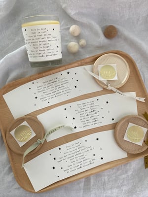 Image of HABIT DE LUMIÈRE pour bougies ou photophore