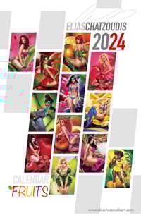 Image 1 of Calendar Fruit Pinups 2024 Nice version