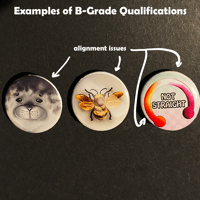 Image 3 of B-Grade Sticker and Button Pin Mystery Pack