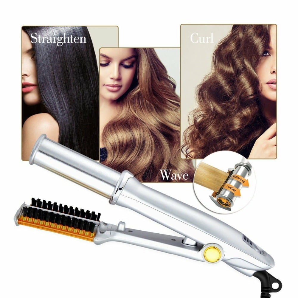 Image of Professional Hair Curling/2 In 1 Hair Styling Tool