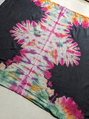 Image of Reverse Dyed Throw Blanket