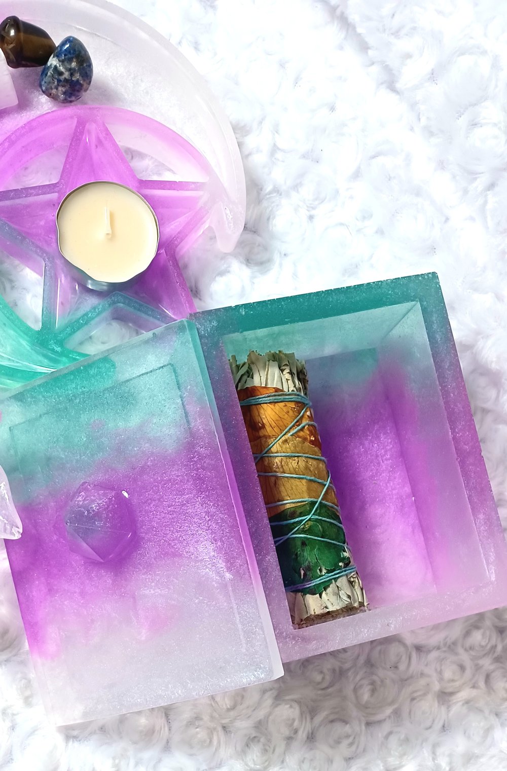 Image of Incense holder, Sage Box, Smudge sets