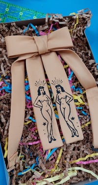 Western Tie- Nudie - Dusty Mustard Yellow 