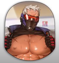 Image 1 of SOLDIER 76 (OVERWATCH 1 & 2) 3D PEC MOUSE PADS