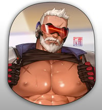 Image 2 of SOLDIER 76 (OVERWATCH 1 & 2) 3D PEC MOUSE PADS