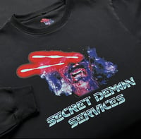 Image 1 of Secret Demon Services sweatshirt.