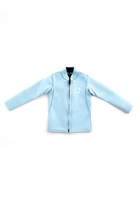 Image of CUB 1.5mm LONG SLEEVE VEST <BR> SKY