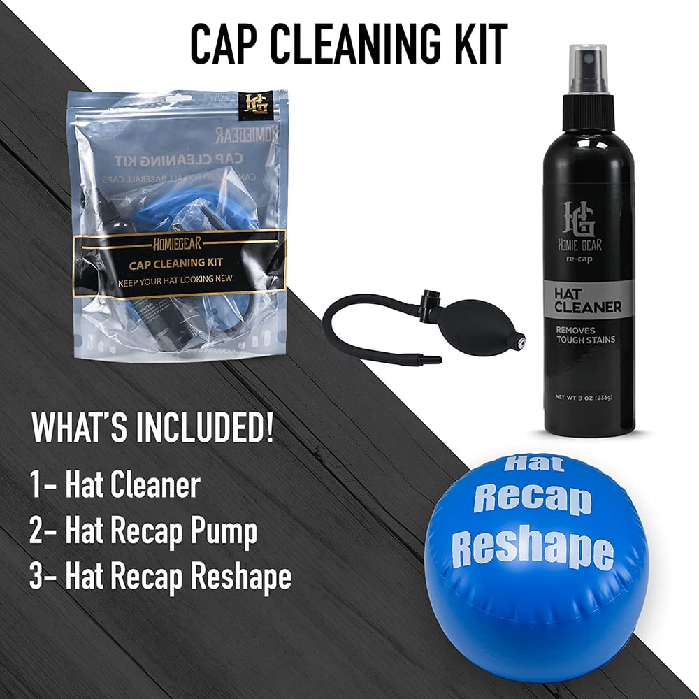 Homiegear Hat Cleaner with Hat Ball and Hand Pump