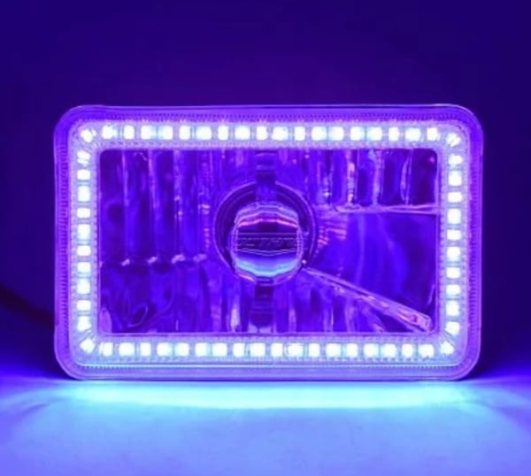 Image of #Octane 4X6 SMD PURPLE HALO SUPER BRIGHT SET (4) SELECT FROM DROP DOWN BOX