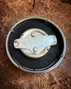 WL&A Handmade Old Style Sterling Silver + Royston Turquoise Chopper Gas Cap #2