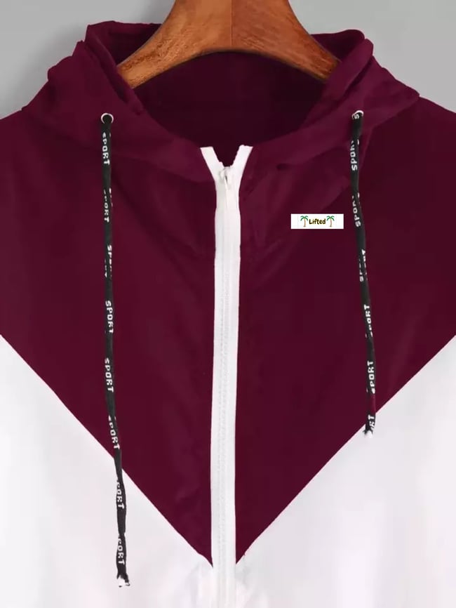 Burgundy 2025 lightweight jacket