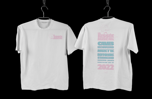 Image of T Shirt x Fess'Tour 2022 - La Fessée Musicale