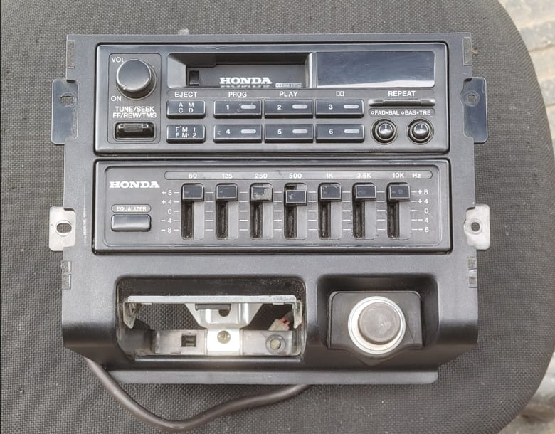 Image of Honda CRX Radio Bezel / Sorround Hard To Find 