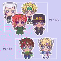 Image 5 of Microoragnism Stickers Series - JJBA - Die Cut Stickers