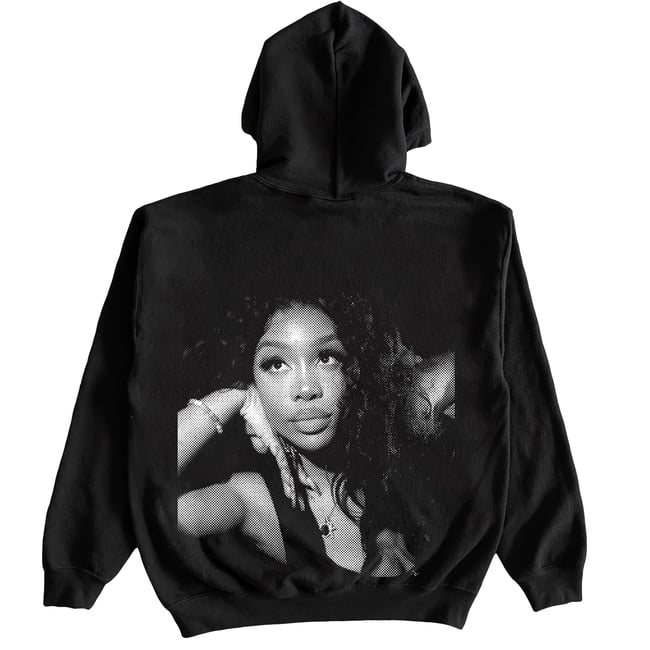 Sza Black Hoodie | Melimayystudios