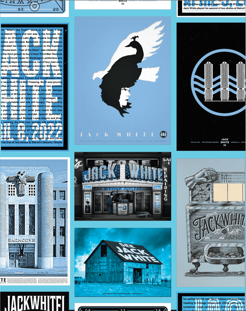 Image of 24 Hour Sold Out Poster Sale: Jack White