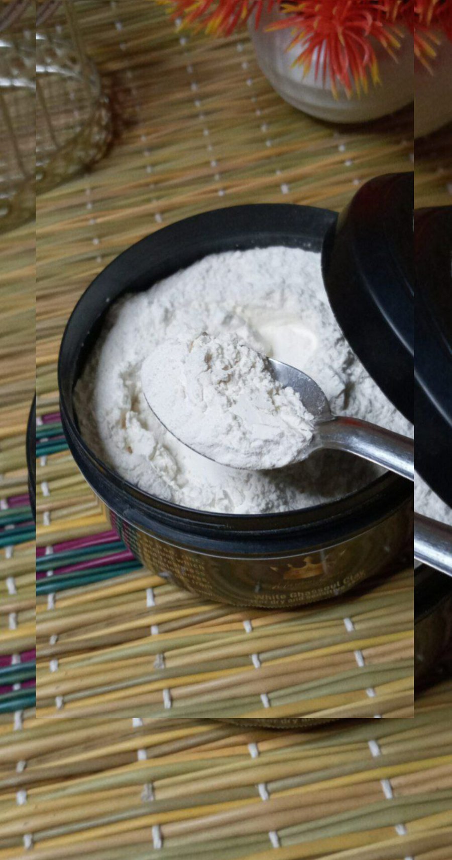 Image of White Ghassoul Clay (for dry and sensitive skin) 