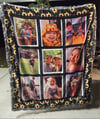 Personalized Sunflower Blanket 