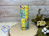Image 3 of 20oz Pokemon  Small Characters Glow In the Dark Sublimation Tumbler 