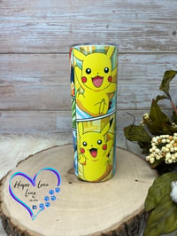 Image 1 of 20oz Pokemon Glow In the Dark Sublimation Tumbler 