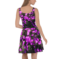 Image 4 of PURPLE FLOWER DRESS