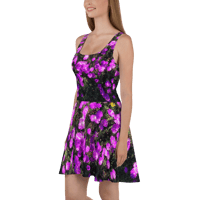 Image 2 of PURPLE FLOWER DRESS