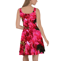 Image 2 of RED FLOWER DRESS