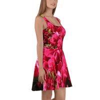 Image 4 of RED FLOWER DRESS