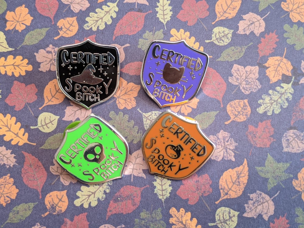 Image of Certified Spooky Pins