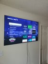 60" TO 79" TV MOUNTED NO WIRES HIDDEN FLAT TV MOUNT INCLUDED