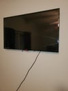 40" TO 59" TV MOUNTED  NO WIRES HIDDEN FULL MOTION TV MOUNT INCLUDED