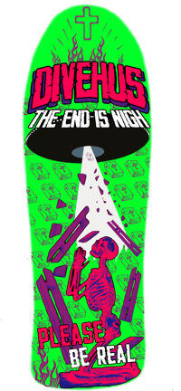 PRE ORDER - Aliens Exist skate deck 