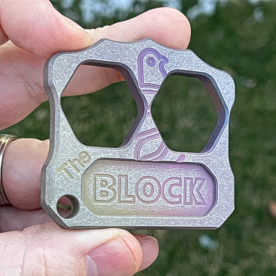 Image of **1 Per Person** 1/4” 2 Faced Ti Blockbuster