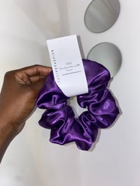 Image 1 of Purple XL Scrunchie 