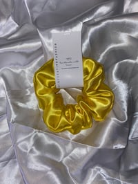 Image 2 of Yellow XL scrunchie