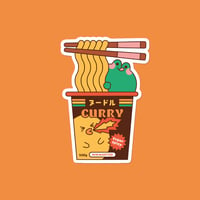 Image 1 of Sticker - Curry Noodles
