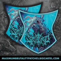 Image 1 of Splattered "Carnivortex" Official Woven Patch