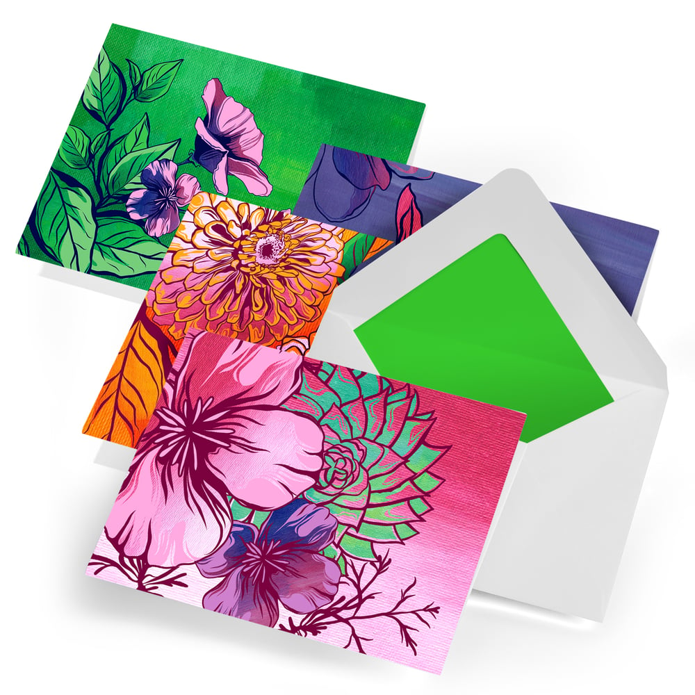 Image of Note Cards | Flower Series
